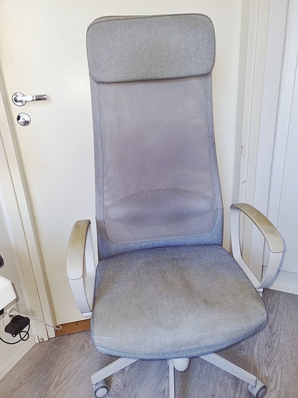 IKEA Markus toimistotuoli vaaleanharmaa