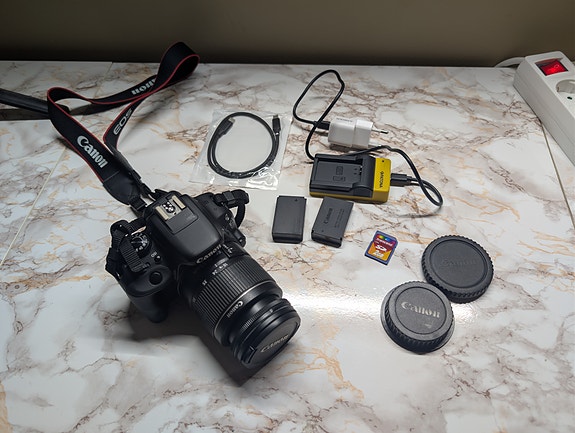 Canon 100D Valmis setti.