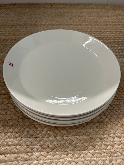 Iittala Teema 6 kpl ruokalautaset 26 cm valkoinen