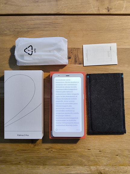 Onyx Boox Palma 2 Pro 4G/LTE Android 15 -lukulaite