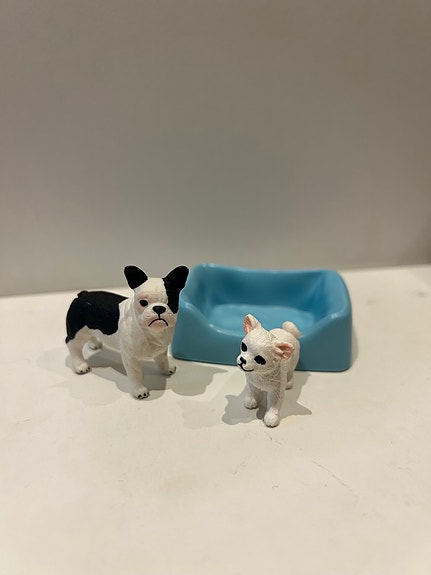 Schleich koirat ja koiranpeti