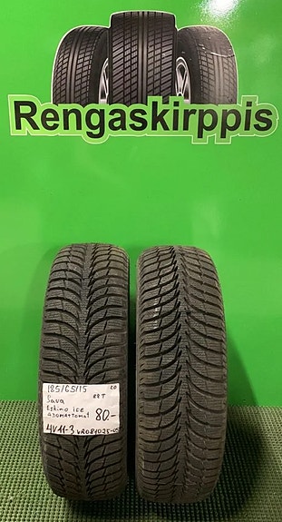 185/65R15 Sava Eskimo Ice 88T kitka ajamattomat