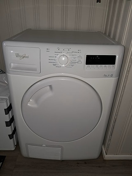 Vaatteiden kuivausrumpu Whirlpool