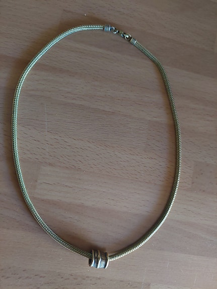 Kalevala koru, verkkoketju ja hela, pronssinen