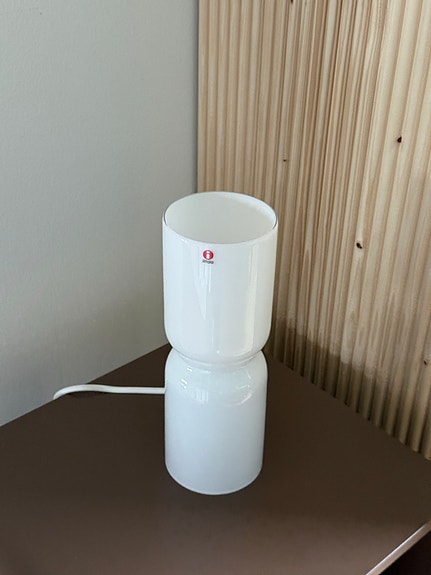 Iittala lantern valaisin, 250mm, valkoinen