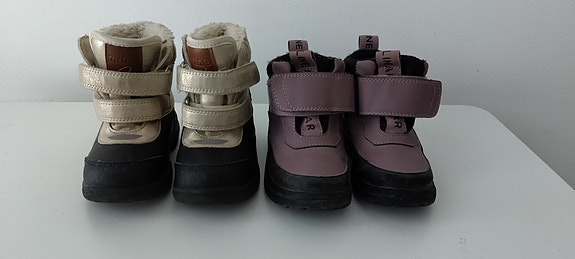 Välikausikengät ja talvikengät koko 25