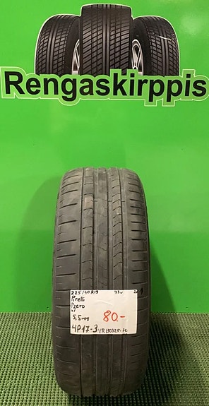 225/40R19 Pirelli PZero 93V kesä 5,5mm