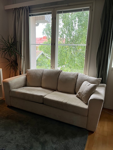 Beige Sohva
