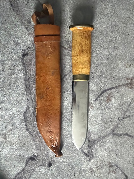 Vanha Lapin Puukko Oy leuku / lapinpuukko (29 cm)