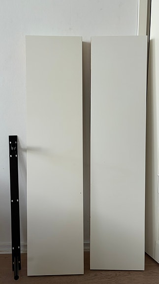 2 kpl IKEA LACK -seinähyllyjä 110 × 26 cm, valkoinen