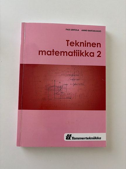 Tekninen matematiikka 2 -oppikirja, matematiikka ja tilastotiede