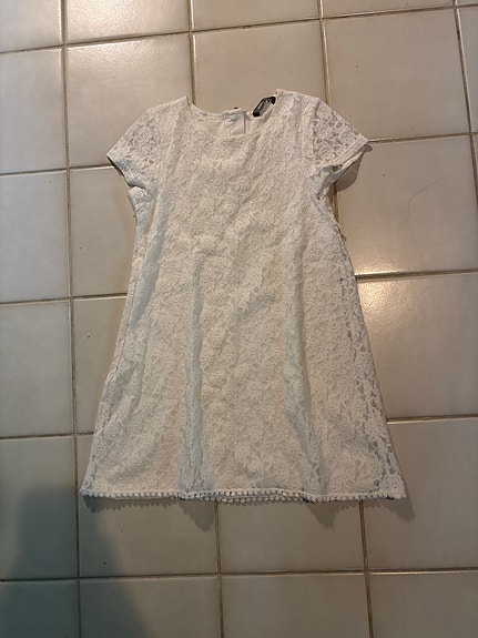 Lindex Kids pitsimekko koko 122 valkoinen
