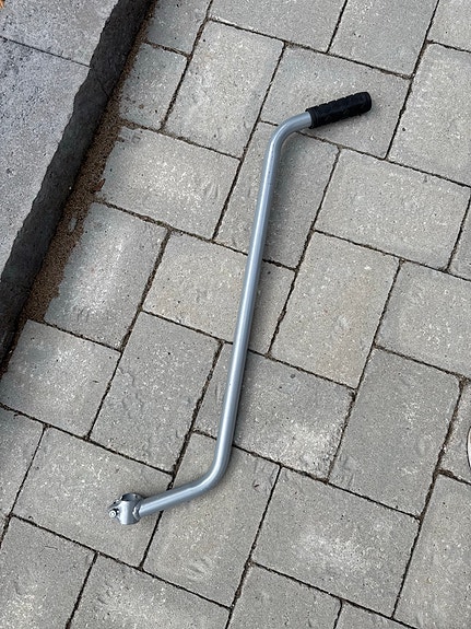 Push pole työntötanko lapsen pyörään