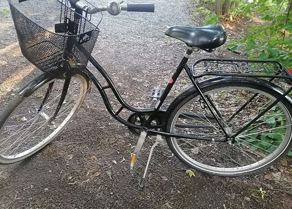 Musta Solifer Polkupyörä/mummopyörä