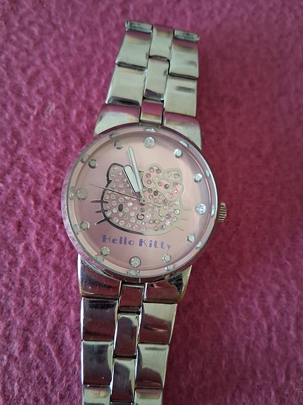Hello Kitty rannekello vaaleanpunainen naiset