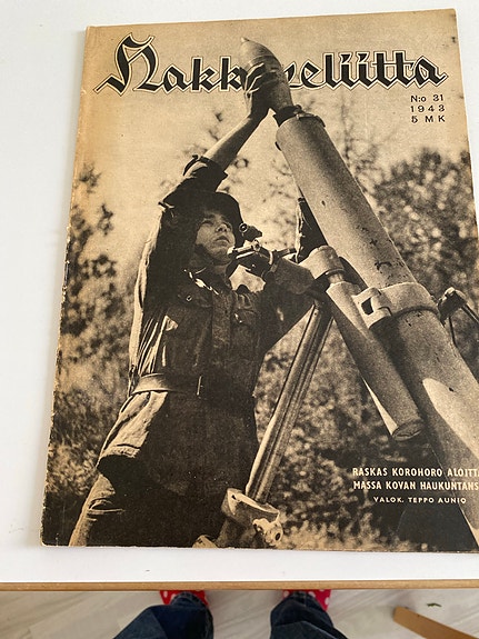 Hakkapeliitta -lehti N:o 31 vuodelta 1943