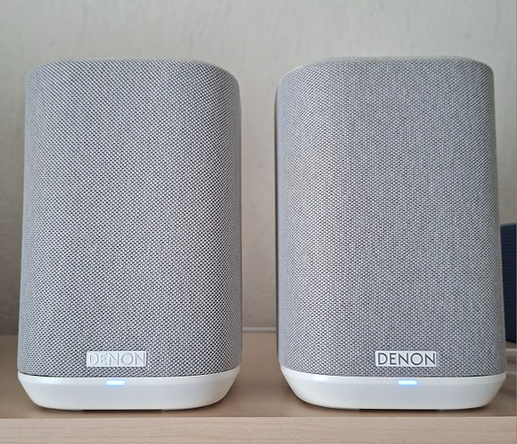 Denon Home 150 -langaton kaiutin, valkoinen. (2kpl)