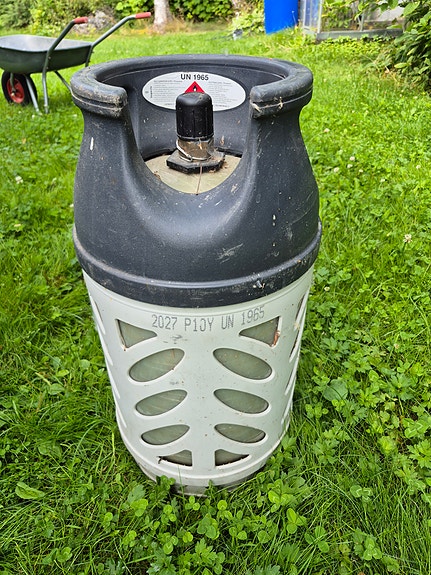 Komposiittikaasupullo 10 kg