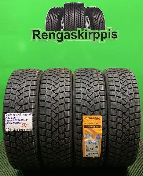 215/70R15 Mazzini Snow Leopard LX 98T kitka ajamattomat