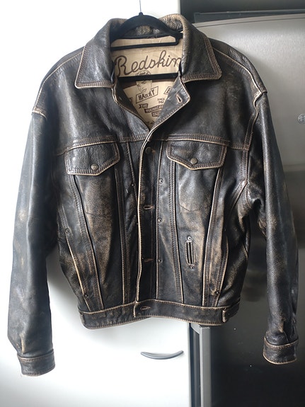 Redskins Made in France -nahkatakki