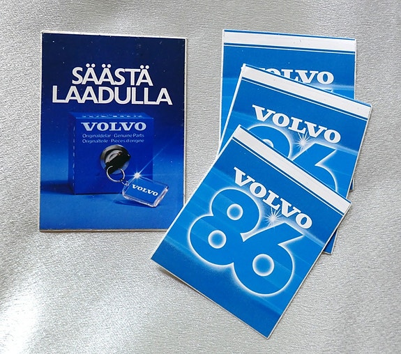 VOLVO -tarrat 4 kpl - VOLVO 86 / SÄÄSTÄ LAADULLA