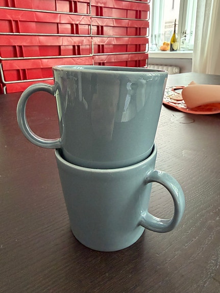 Iittala Teema harmaa kahvikuppi