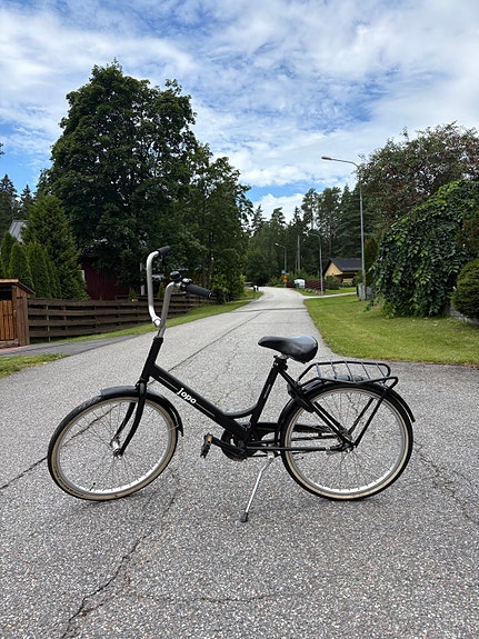 Helkama Jopo lastenpyörä 24" musta
