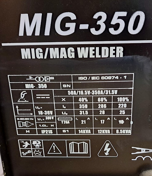Weisern mig hitsauslaite, VARASTOLÖYTÖ