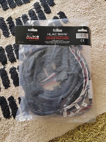 Audio System HLAC BMW high-low adapterikaapeli BMW:lle