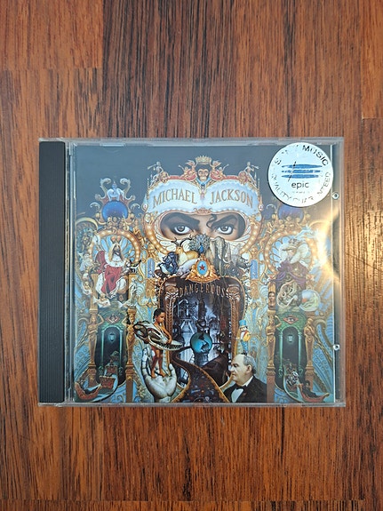 Michael Jackson Dangerous CD-albumi