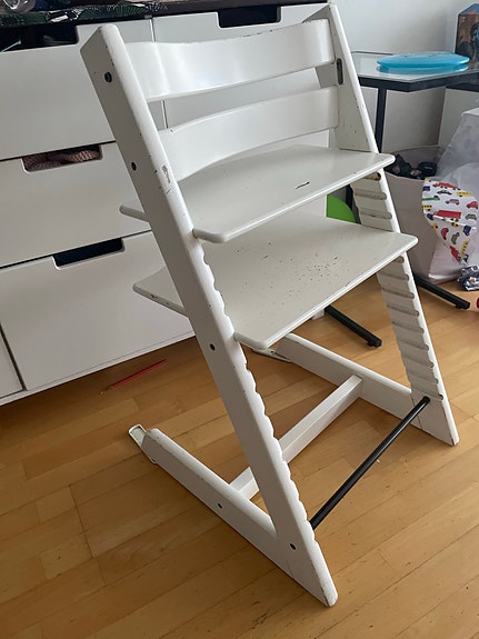 Stokke Tripp Trapp syöttötuoli valkoinen