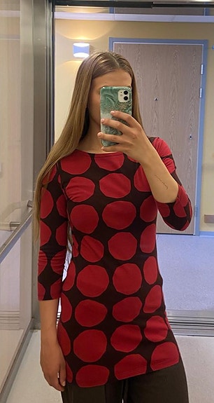 Marimekon tyttöjen kivet tunika, XS