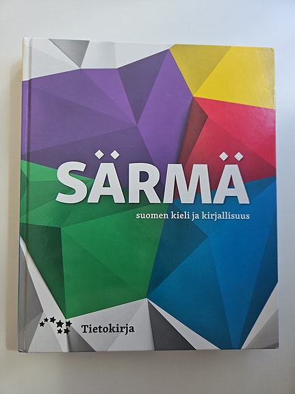 Särmä suomen kieli ja kirjallisuus -oppikirja, Otava 2021