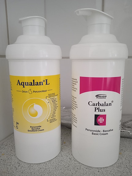 Orion Aqualan L ja Carbalan Plus perusvoiteet 500 g,sisältää postikulut