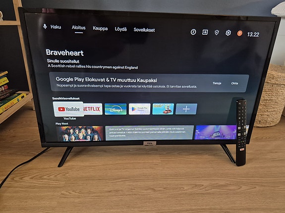 TCL älytelevisio 32"