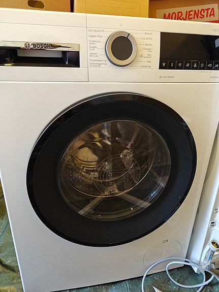 Bosch edestä täytettävä pesukone
