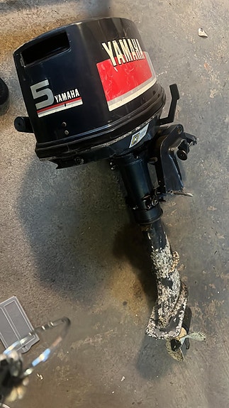 Hieno yamaha 5 hp