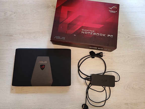 Asus ROG pelikannettava 15,6" GL552V
