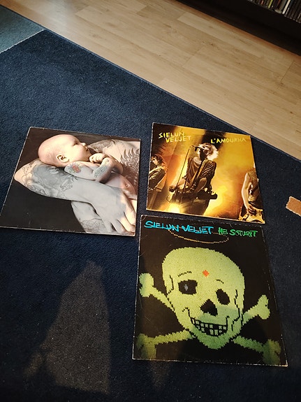 Suomi rock LP-levyjen setti
