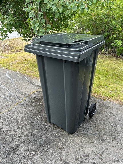 Harmaa Helesi jäteastia 240 l