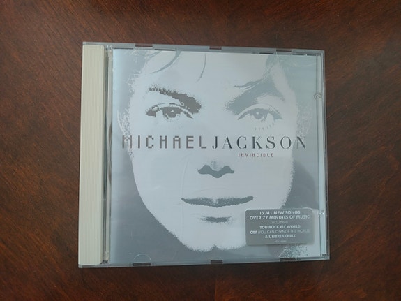 Michael Jackson Invincible CD-albumi