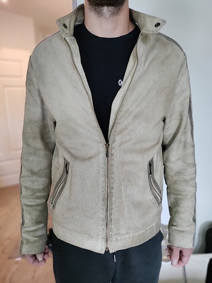 Nahkatakki Jack & Jones vintage