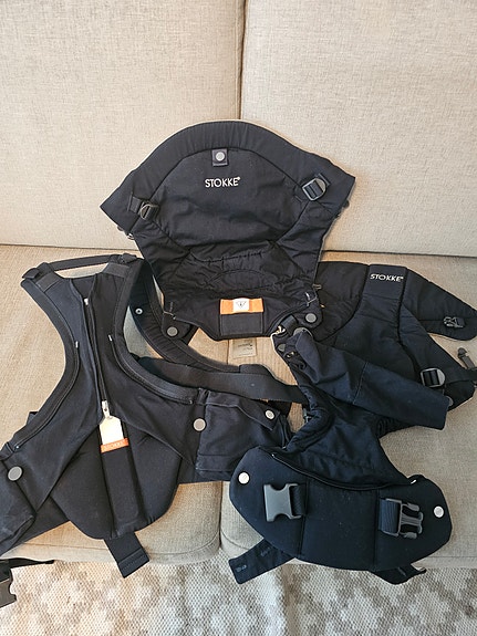 Stokke mycarrier 3-in-1 kantoreppu musta.