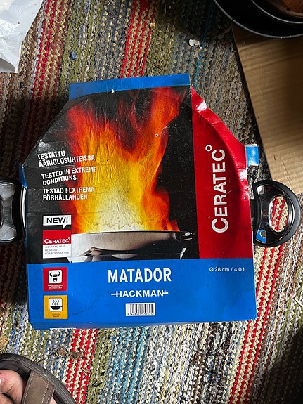 Hackman Matador Ceratec paistinpannu 24 cm