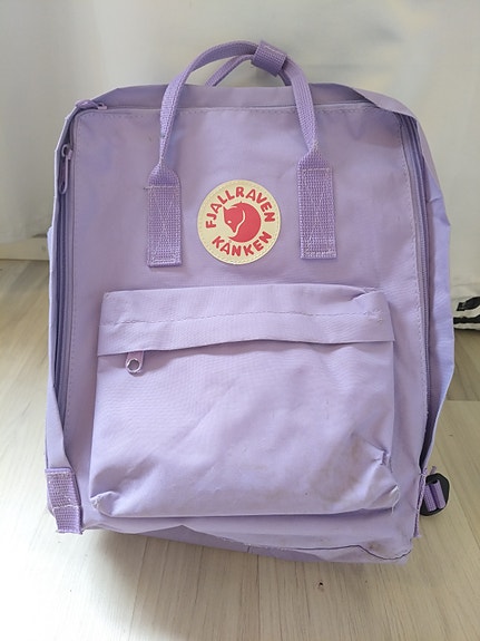 Fjällräven reppu, vaaleanvioletti
