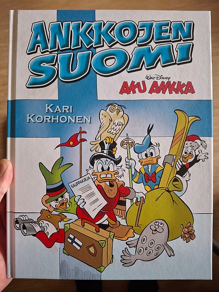 Aku Ankka Ankkalinnan Suomi -kirja, Kari Korhonen
