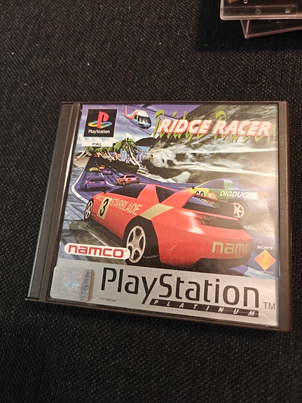Namco Ridge Racer PlayStation peli
