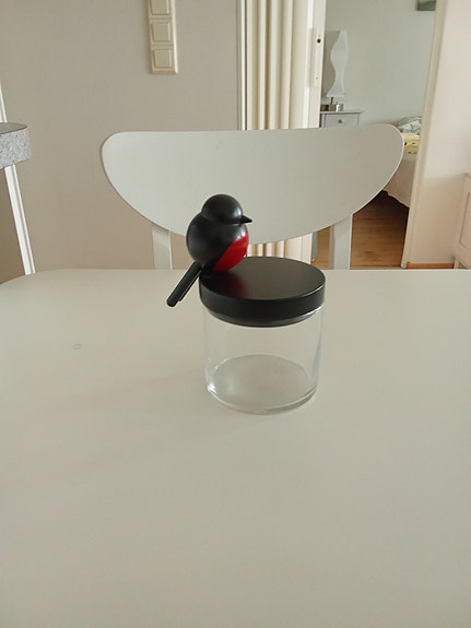 Aarikan lintu säilytys astia