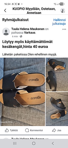 Naisten kesäkengät