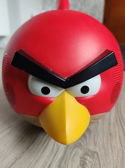 Angry Birds AUX subwoofer 2.1 punainen kaiutin